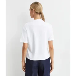 T-Shirts<Theory Cotton T-Shirt Hvid