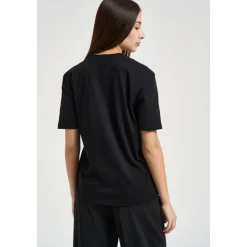 T-Shirts^Patrizia Pepe cotton t-shirt Sort