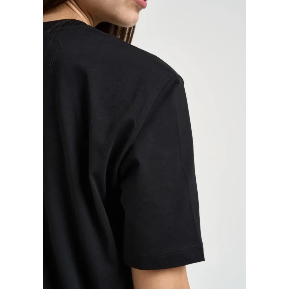T-Shirts^Patrizia Pepe cotton t-shirt Sort