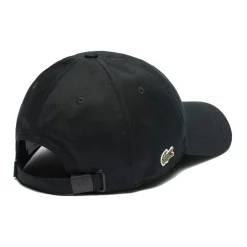 Huer & Kasketter^Lacoste Cotton Twill Cap Sort