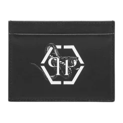 Punge & Kortholder^Philipp Plein Credit Card Holder Hexagon Sort