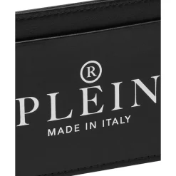 Punge & Kortholder<Philipp Plein Credit Cards Holder Iconic Sort