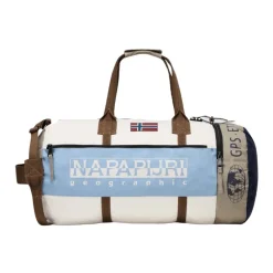 Rejsetasker^Napapijri Creme Rejsetaske Equator Multifarvet