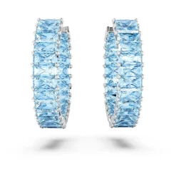 Smykker<Swarovski Creole Hoop Earrings Blå