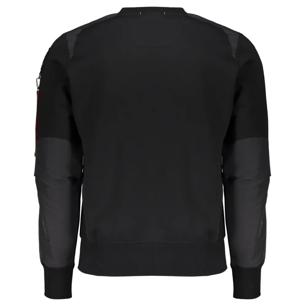 Trøjer|Sweatshirts^Parajumpers Crew Crewneck Sweat Sort