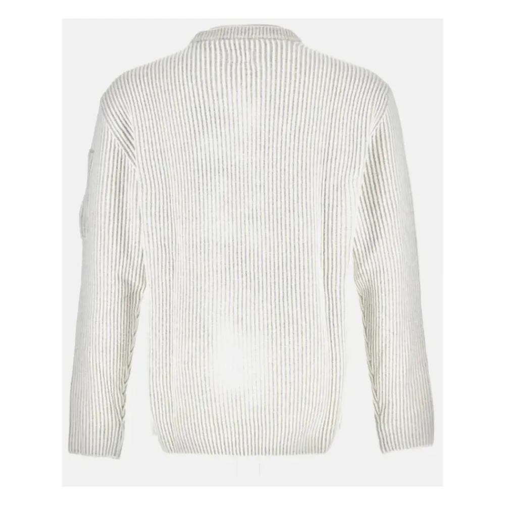 Sweatshirts<C.P. Company Crew Neck M12 Hvid