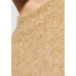 Strik<Ami Paris Crew Neck Sweater Beige