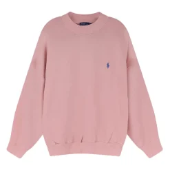 Sweatshirts|Striktrøjer & Sweatere^Polo Ralph Lauren Crew Neck Sweatshirt Pink