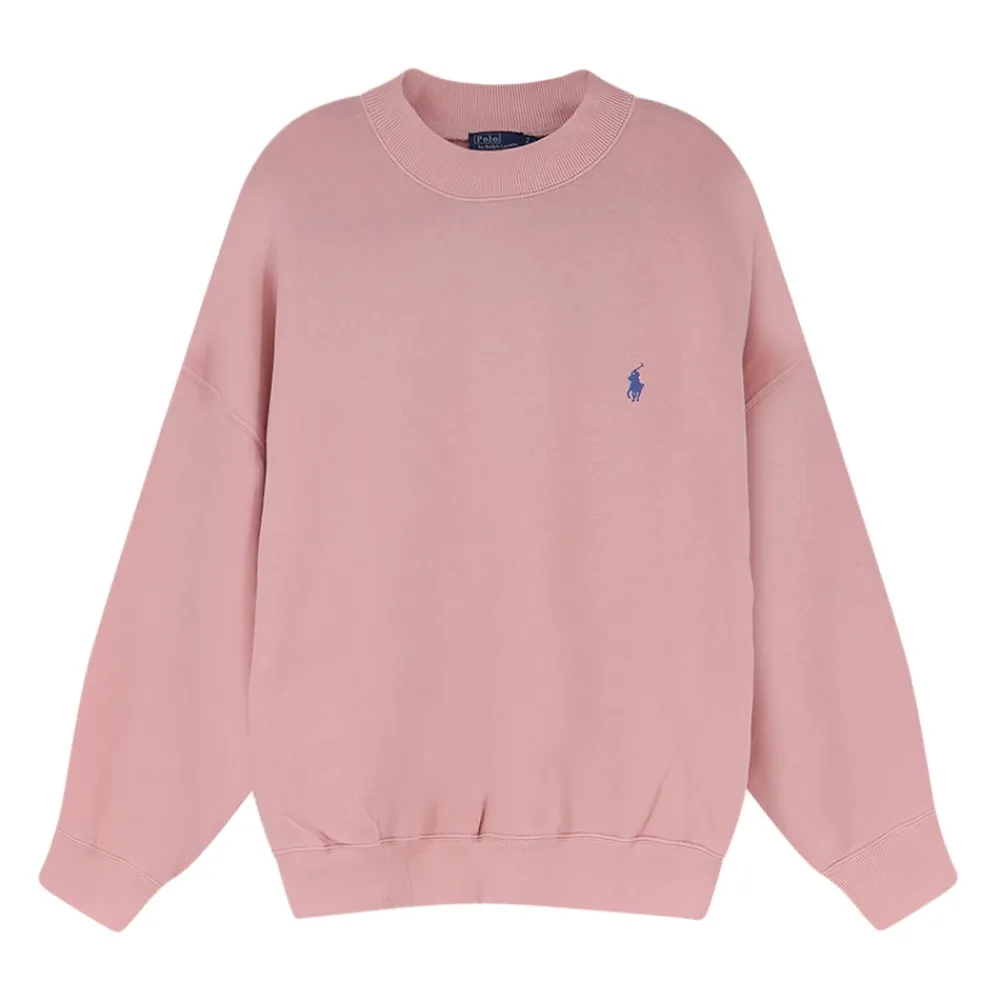 Sweatshirts|Striktrøjer & Sweatere^Polo Ralph Lauren Crew Neck Sweatshirt Pink