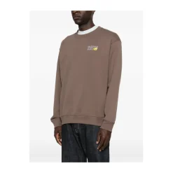 Trøjer|Sweatshirts^New Balance Crew Sweatshirt Brun