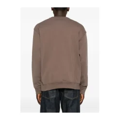 Trøjer|Sweatshirts^New Balance Crew Sweatshirt Brun