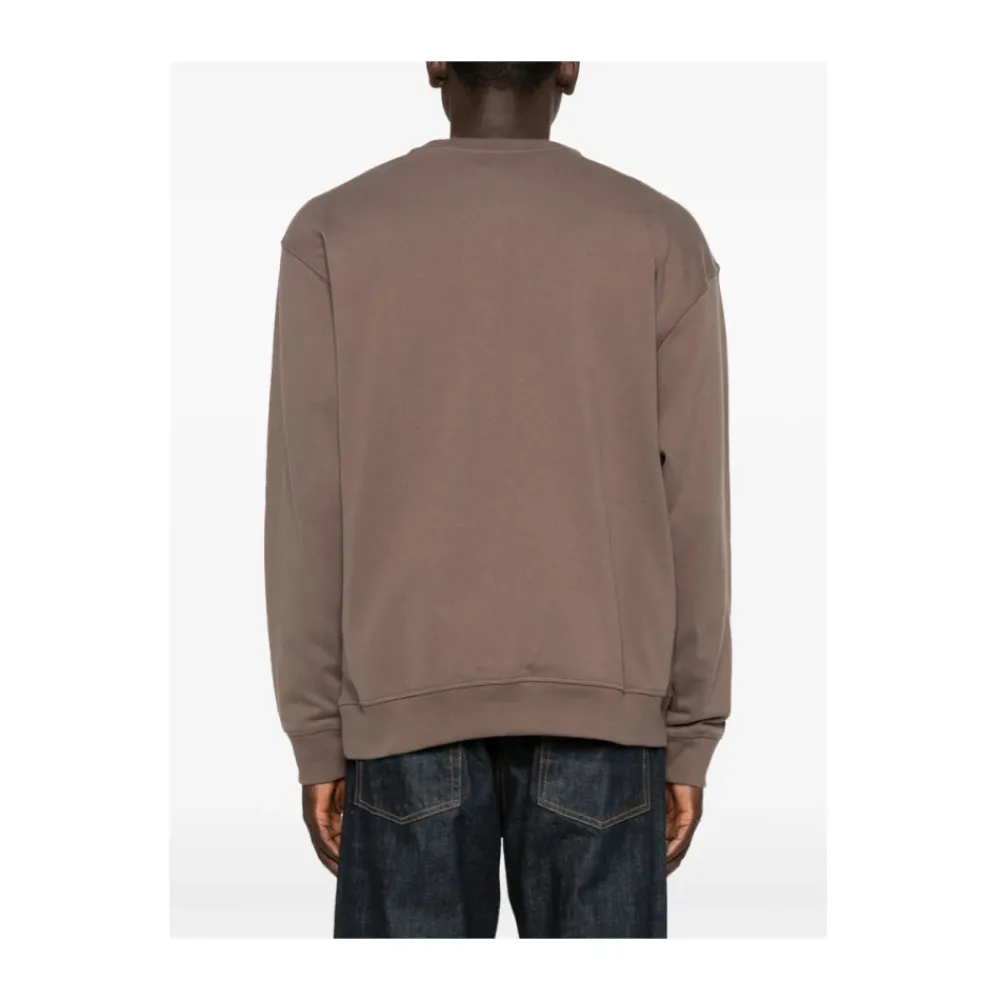 Trøjer|Sweatshirts^New Balance Crew Sweatshirt Brun