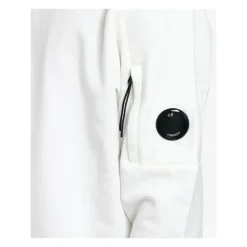 Trøjer|Sweatshirts^C.P. Company Crewneck Sweatshirt Hvid