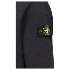 Trøjer|Sweatshirts^Stone Island Crewneck Sweatshirt Blå