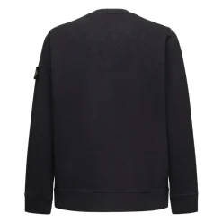 Trøjer|Sweatshirts^Stone Island Crewneck Sweatshirt Blå