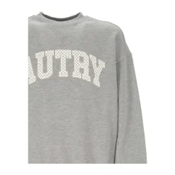 Sweatshirts|Striktrøjer & Sweatere<Autry Crewneck Sweatshirt Grå