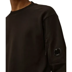 Trøjer|Sweatshirts^C.P. Company Crewneck Sweatshirt Sort