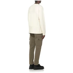 Trøjer|Sweatshirts<Stone Island Crewneck Sweatshirt Beige