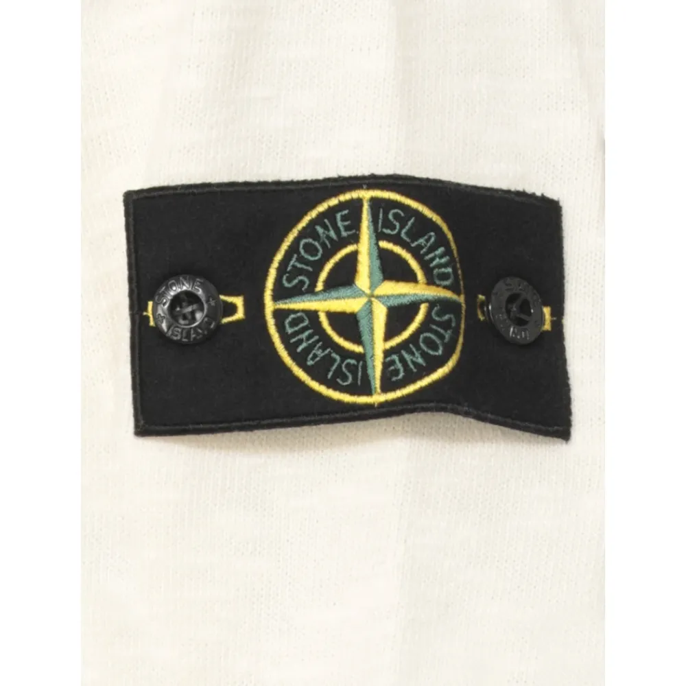 Trøjer|Sweatshirts<Stone Island Crewneck Sweatshirt Beige