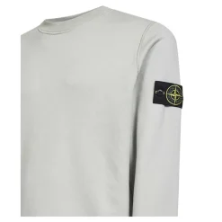 Trøjer|Sweatshirts^Stone Island Crewneck Sweatshirt Grøn