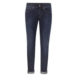 Jeans^Dondup Cropped Denim Jeans Blå
