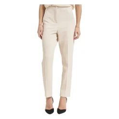 Bukser<Patrizia Pepe Cropped Trousers Beige