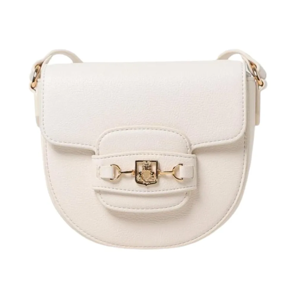 Tasker<Elisabetta Franchi Crossbody Taske Hvid