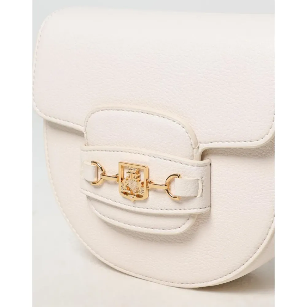 Tasker<Elisabetta Franchi Crossbody Taske Hvid