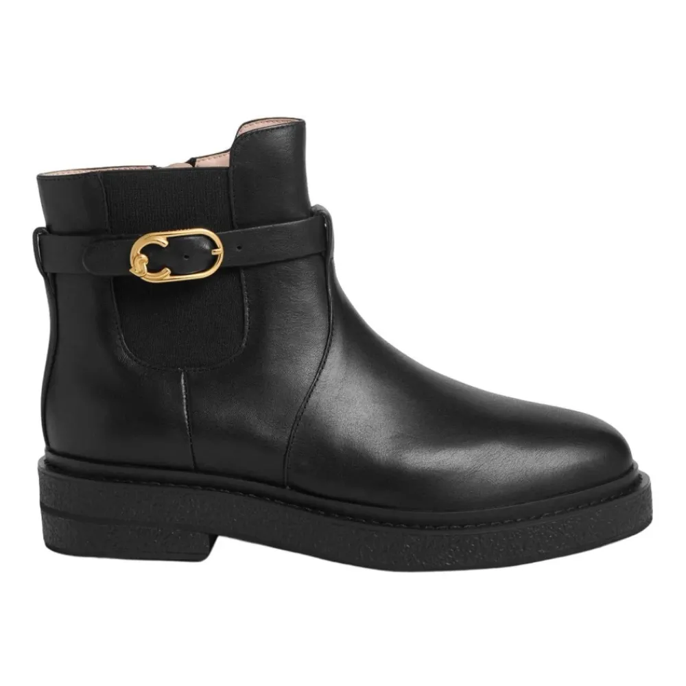 Chelsea Boots<Coccinelle C-Saddle Ankelstøvler Sort