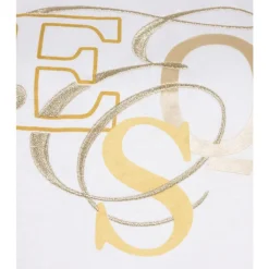 T-Shirts<Esqualo Curly Lettering T-Shirt Hvid