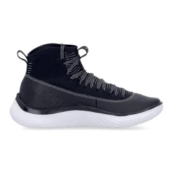 Træningssko<Under Armour Curry 4 Høj Top Basketball Sko Sort
