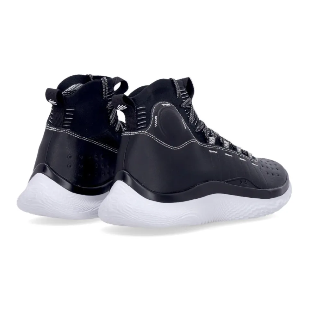 Træningssko<Under Armour Curry 4 Høj Top Basketball Sko Sort
