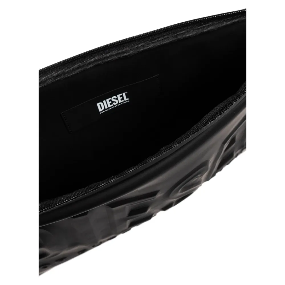 Laptop Tasker<Diesel 3D Biscotto Laptop Sleeve Sort