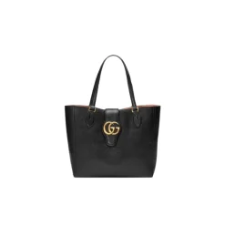 Indkøbstasker^Gucci Dahlia Tote taske med dobbelt G detalje Sort
