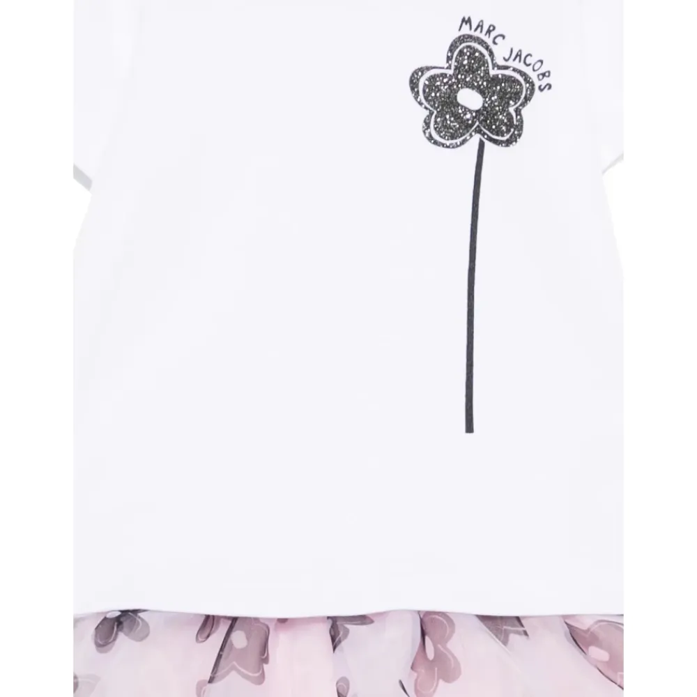 Bodystocking & Sæt^Marc Jacobs Daisy Tulle Skirt Set Multifarvet