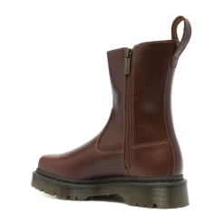 Chelsea Boots<Dr. Martens Dame Læder Ankelstøvler Brun