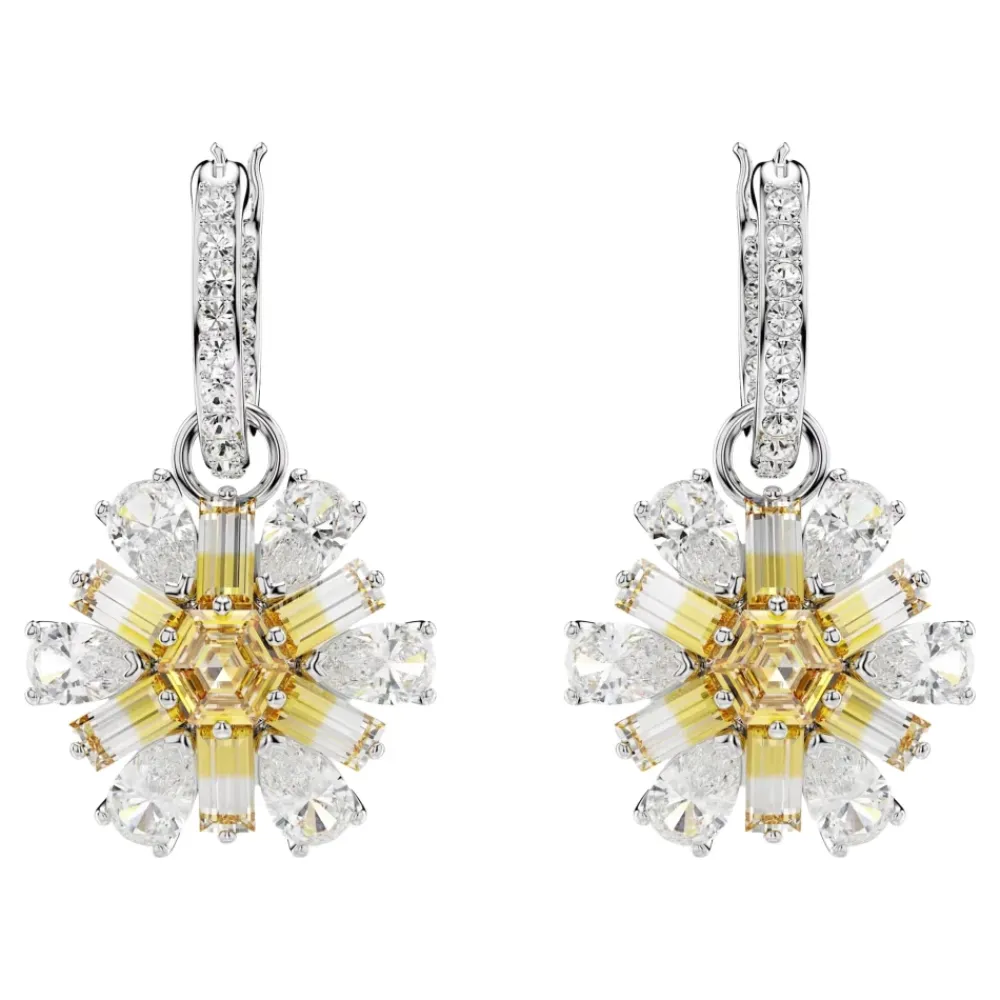 Smykker^Swarovski Dameøreringe Gule IDYLLIA 5683243 Grå