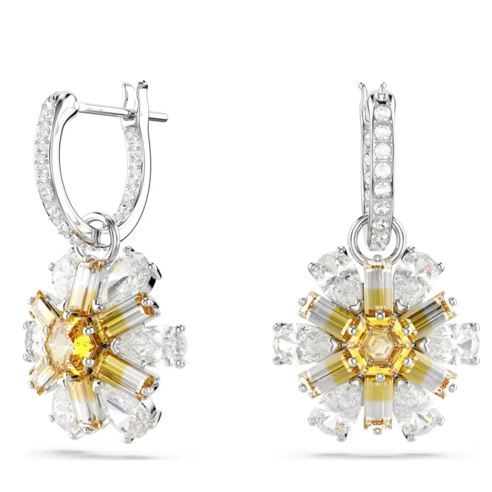 Smykker^Swarovski Dameøreringe Gule IDYLLIA 5683243 Grå