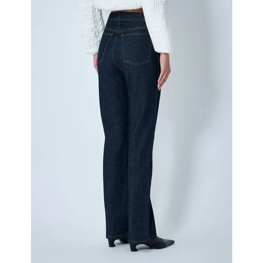 Jeans^Khaite Danielle Jeans Sort
