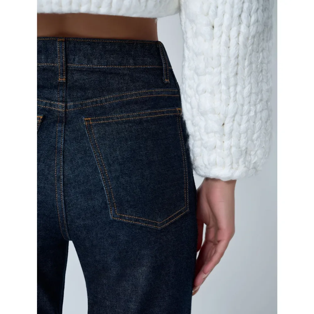 Jeans^Khaite Danielle Jeans Sort