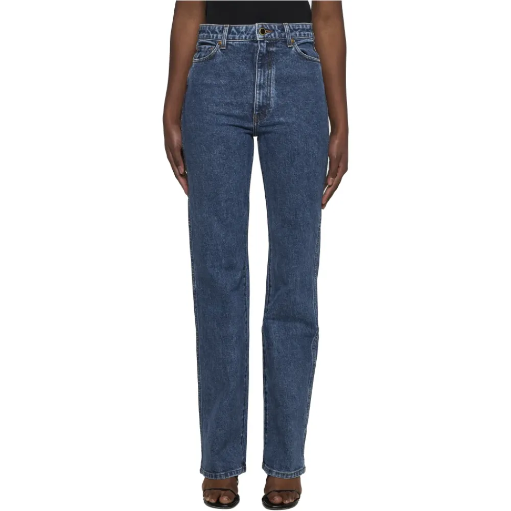 Jeans^Khaite Danielle Jeans Blå