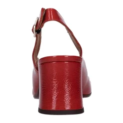 Pumps|Stiletter<Chie Mihara Décolleté Slingback Fadam Læder Pumps Rød