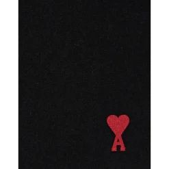 Halstørklæder Og Tørklæder^Ami Paris De Coeur Scarf Sort