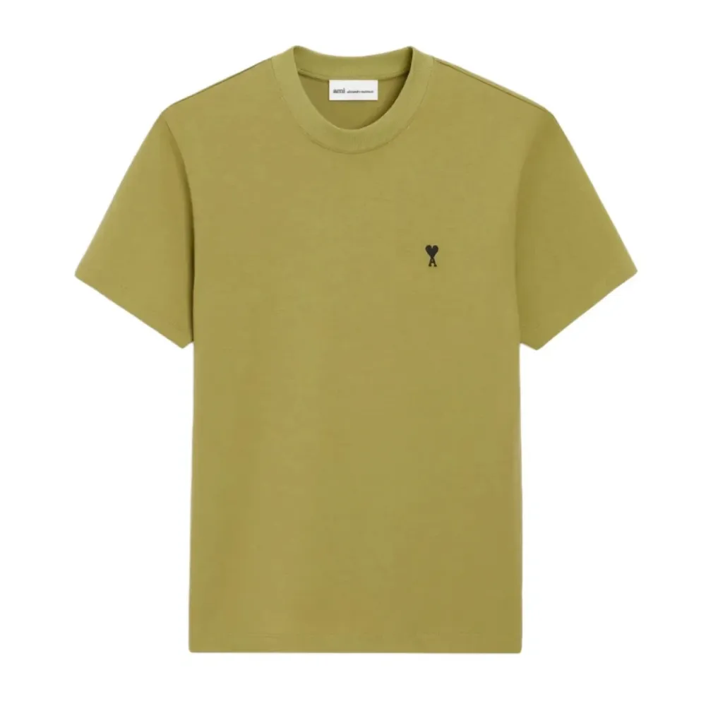 T-Shirts^Ami Paris De Coeur T-shirt Grøn
