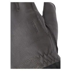 Handsker<Hestra Deerskin Primaloft Rib Handsker, Mørke Brun