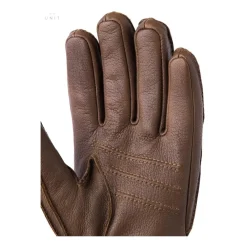 Handsker^Hestra Deerskin Primaloft Rib Handske, Brun