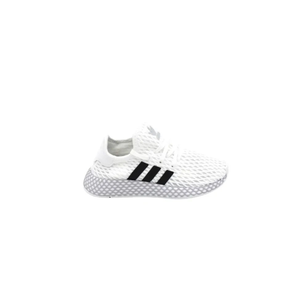 Sportssko^Adidas Deerupt Runner C Mesh Gummisål Hvid