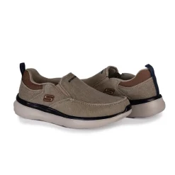 Loafers<Skechers Delson 2.0 - Larwin Brun
