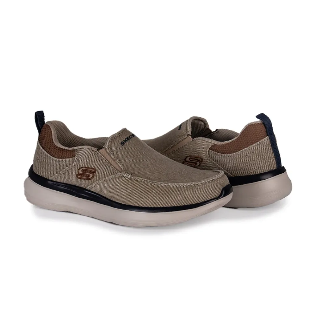 Loafers<Skechers Delson 2.0 - Larwin Brun