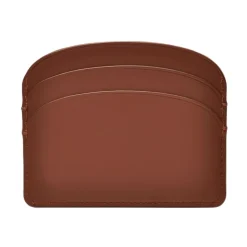 Punge & Kortholder<A.P.C. Demi-Lune Card Holder Brun
